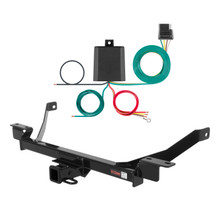 99 - 02 Mercury Villager Curt 2", Class 3 Trailer Tow Hitch + 4-flat Wiring Kit 13572