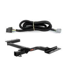 2010 - 2015 Lexus RX450h Curt 2", Class 3 Trailer Tow Hitch + 4-flat Wiring Kit 13143
