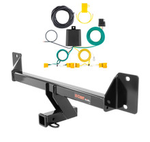 2017 - 2021 Mercedes-Benz GLC43 AMG Curt 2", Class 3 Trailer Tow Hitch + 4-flat Wiring Kit 13290
