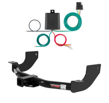 2006 - 2013 Land Rover Range Rover Sport HSE Curt 2", Class 3 Trailer Tow Hitch + 4-flat Wiring Kit 13456