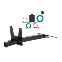 81 - 86 Saab 900 Sedan Curt 1-1/4", Class 1 Trailer Tow Hitch + 4-flat Wiring Kit 11807