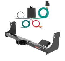 2016 - 2023 Mercedes-Benz Metris Curt 2", Class 3 Trailer Tow Hitch + 4-flat Wiring Kit 13276