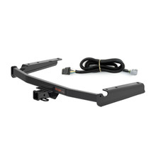 18 - 22 Lexus RX350L w/ factory Tow Package & Excluding twin exhaust tips Curt 2", Class 3 Trailer Tow Hitch + 4-flat Wiring Kit 13394