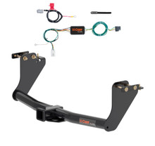 2018 - 2020 Mitsubishi Eclipse Cross Curt 2", Class 3 Trailer Tow Hitch + 4-flat Wiring Kit 13273