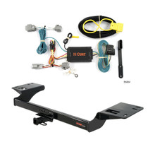 2009 - 2010 Lincoln MKS Curt 1-1/4", Class 2 Trailer Tow Hitch + 4-flat Wiring Kit 12088