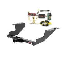 08 - 11 Subaru Impreza Sedan Curt 1-1/4", Class 1 Trailer Tow Hitch + 4-flat Wiring Kit 11317