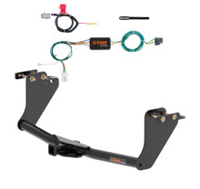2018 - 2020 Mitsubishi Eclipse Cross Curt 1-1/4", Class 2 Trailer Tow Hitch + 4-flat Wiring Kit 12154