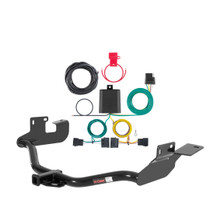 2008 - 2011 Mazda Tribute Without factory 1-1/4" receiver hitch Curt 1-1/4", Class 2 Trailer Tow Hitch + 4-flat Wiring Kit 12060