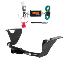 2010 - 2011 Subaru Impreza Outback Sport Canadian built models Curt 1-1/4", Class 2 Trailer Tow Hitch + 4-flat Wiring Kit 12290
