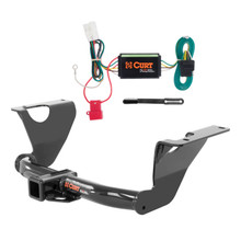14 - 19 Subaru Outback Wagon Curt 2", Class 3 Trailer Tow Hitch + 4-flat Wiring Kit 13206