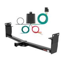 2003 - 2006 Mitsubishi Outlander Curt 1-1/4", Class 2 Trailer Tow Hitch + 4-flat Wiring Kit 12293