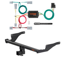 2013 - 2015 Mazda CX-5 Excluding diesel Curt 2", Class 3 Trailer Tow Hitch + 4-flat Wiring Kit 13315