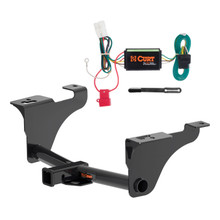 20 - 25 Subaru Outback Wagon Curt 2", Class 3 Trailer Tow Hitch + 4-flat Wiring Kit 13570