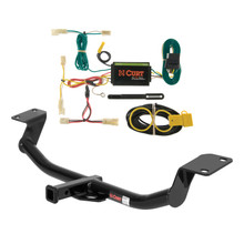 03 - 08 Pontiac Vibe GT Curt 1-1/4", Class 2 Trailer Tow Hitch + 4-flat Wiring Kit 12221