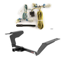 2005 - 2006 Pontiac Pursuit Coupe, GT Curt 1-1/4", Class 1 Trailer Tow Hitch + 4-flat Wiring Kit 11447