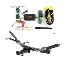 2006 - 2009 Mazda 6 Sedan Curt 1-1/4", Class 1 Trailer Tow Hitch + 4-flat Wiring Kit 11329