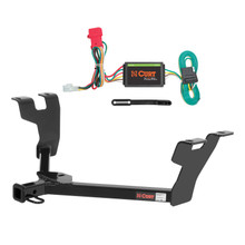 05 - 09 Subaru Outback Wagon Curt 1-1/4", Class 2 Trailer Tow Hitch + 4-flat Wiring Kit 12284