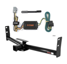2006 Pontiac Torrent Curt 2", Class 3 Trailer Tow Hitch + 4-flat Wiring Kit 13591