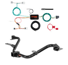 2013 - 2021 Nissan NV200 Curt 2", Class 3 Trailer Tow Hitch + 4-flat Wiring Kit 13165-1