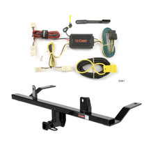 2012 - 2014 Subaru Impreza Hatchback, WRX and WRX STI Curt 1-1/4", Class 1 Trailer Tow Hitch + 4-flat Wiring Kit 11120