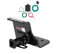 2009 - 2010 Pontiac G3 Hatchback Curt 1-1/4", Class 1 Trailer Tow Hitch + 4-flat Wiring Kit 11306