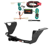 2015 - 2019 Subaru Legacy Sedan Curt 1-1/4", Class 2 Trailer Tow Hitch + 4-flat Wiring Kit 12290
