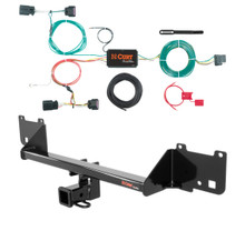 2015 - 2022 RAM ProMaster City Curt 2", Class 3 Trailer Tow Hitch + 4-flat Wiring Kit 13215