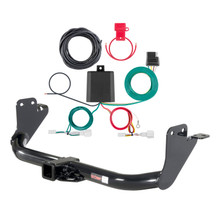 20 - 24 Mitsubishi Outlander Sport Curt 2", Class 3 Trailer Tow Hitch + 4-flat Wiring Kit 13079