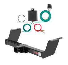 2009 Mazda B4000 2000 - 2005 models are no drill Curt 2", Class 3 Trailer Tow Hitch + 4-flat Wiring Kit 13019
