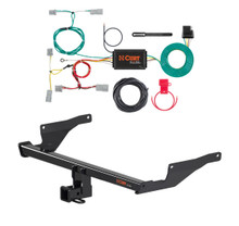2016 Mazda CX-5 Excluding diesel Curt 2", Class 3 Trailer Tow Hitch + 4-flat Wiring Kit 13315
