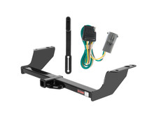 98 - 01 Mazda B4000 00 - 05 models are no drill Curt 1-1/4", Class 2 Trailer Tow Hitch + 4-flat Wiring Kit 12012