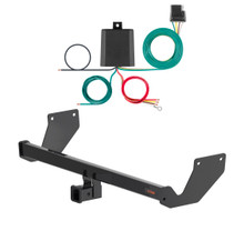 2026 Subaru Solterra Curt 2", Class 3 Trailer Tow Hitch + 4-flat Wiring Kit 13544