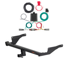 2022 - 2024 Mazda CX-5 Curt 1-1/4", Class 2 Trailer Tow Hitch + 4-flat Wiring Kit 12170