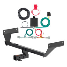 21 - 24 Nissan Rogue Curt 2", Class 3 Trailer Tow Hitch + 4-flat Wiring Kit 13471