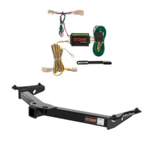 1996 - 2002 Toyota 4Runner Curt 2", Class 3 Trailer Tow Hitch + 4-flat Wiring Kit 13087