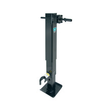 Bulldog Two-Speed Square Trailer Jack, 12,000 lbs. Lift Capacity, Side Wind, 12-1/2 in. Travel BD183816