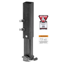 Bulldog BX1 Gooseneck Coupler, 2-5/16 in. Diameter, 30,000 lbs. Capacity, Square