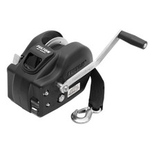 Fulton Trailer Winch, Two-Speed, 3,200 lbs. Capacity, 20 ft. Strap FL142425