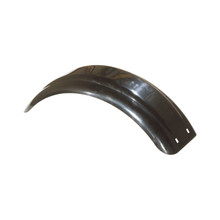 Fulton 12 in. Top & Side Step Black Trailer Fender FL008550