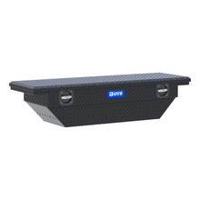 UWS Matte Black 63" Secure Lock Angled Tool Box, Low Profile SL-63-A-LP-MB