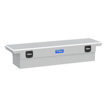 UWS Bright Aluminum 72" Secure Lock Truck Tool Box, Low Profile SL-72-LP