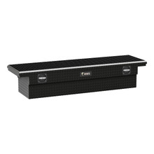 UWS Gloss Black 72" Secure Lock Truck Tool Box, Low Profile SL-72-LP-BLK