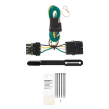 CURT Custom Wiring, 4-Way Flat, Select GMC C1500, C2500, C3500, K1500, K2500, K3500 Trailer Connector Kit