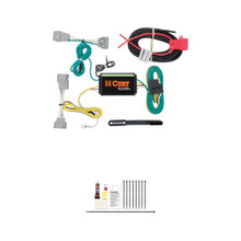 CURT Custom Wiring Harness, 4-Way Flat Output, Select Jeep Cherokee Trailer Connector Kit