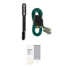 CURT Custom 4-Flat, Select Nissan Xterra, OEM Tow Package Required Trailer Connector Kit