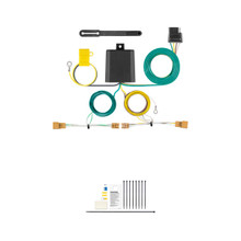 CURT Custom Wiring Harness, 4-Way Flat Output, Select Audi Q5 Trailer Connector Kit