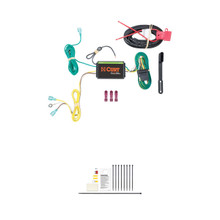 CURT Custom Wiring Harness, 4-Way Flat Output, Select Lincoln MKC Trailer Connector Kit