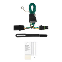 CURT Custom Wiring, 4-Flat, Select S10, S15, C/K, Suburban, Syclone, Isuzu Hombre Trailer Connector Kit