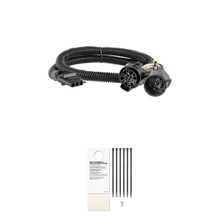 CURT Replacement OE 4-Way Flat Socket (T's into USCAR) Trailer Connector Kit