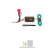 CURT Custom 4-Flat, Select Subaru Vehicles OEM Tow Package Required Trailer Connector Kit